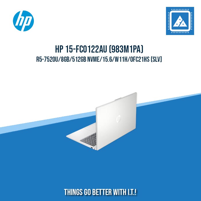 HP 15-FC0122AU (983M1PA) R5-7520U/8GB/512GB | BEST FOR STUDENT AND FREELANCER HP 15-FC0122AU (983M1PA) R5-7520U/8GB/512GB | BEST FOR STUDENT AND FREELANCER